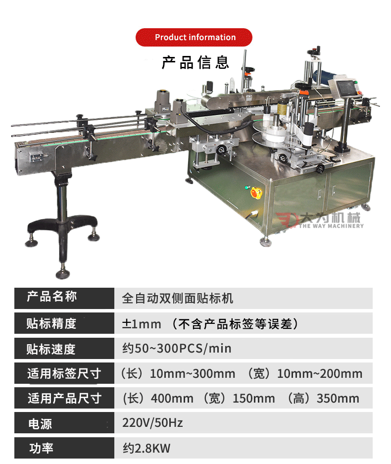全自動雙側(cè)面貼標(biāo)機(圖3)